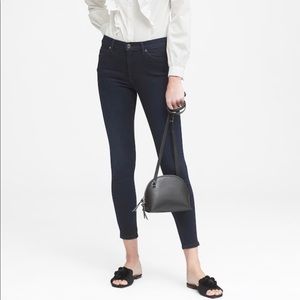 Banana Republic Blue High Waist Skinny ankle